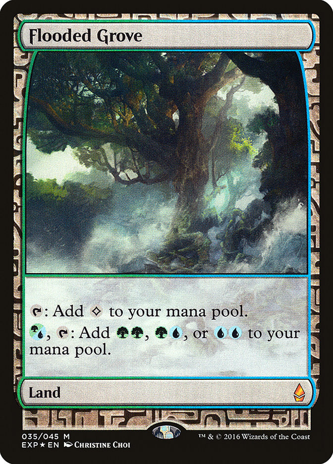 Flooded Grove [Zendikar Expeditions] | Rook's Games and More