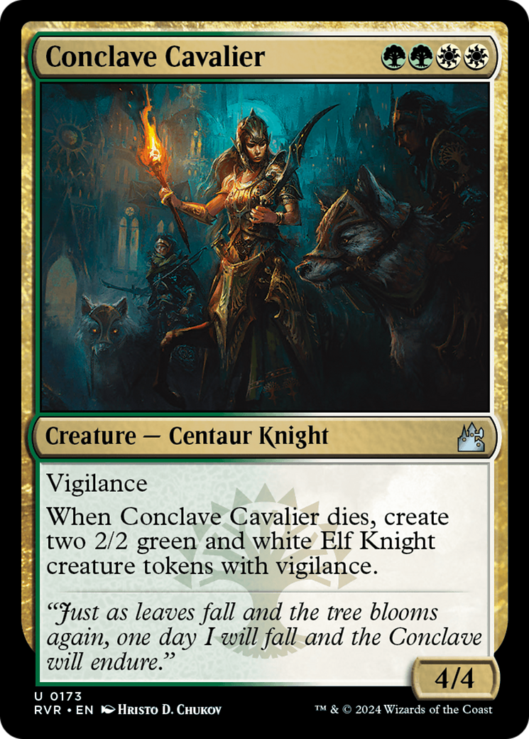 Conclave Cavalier [Ravnica Remastered] | Rook's Games and More