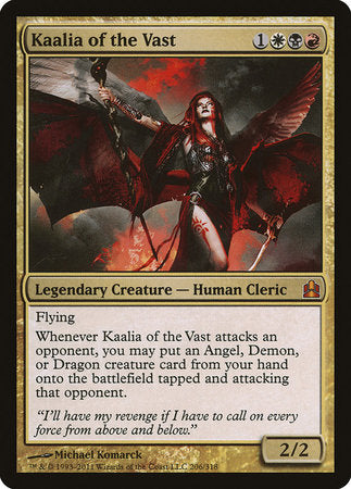 Kaalia of the Vast [Commander 2011] | Rook's Games and More