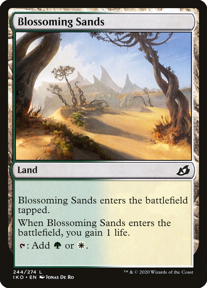 Blossoming Sands [Ikoria: Lair of Behemoths] | Rook's Games and More