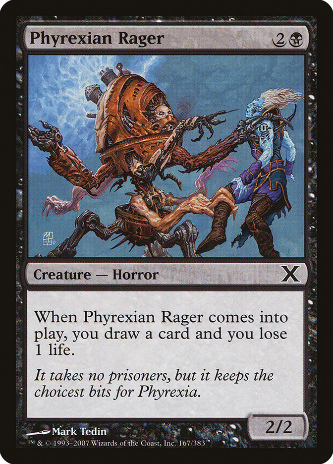 Phyrexian Rager [Tenth Edition] | Rook's Games and More