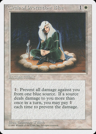 Circle of Protection: Blue [Fourth Edition] | Rook's Games and More