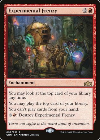 Experimental Frenzy [Guilds of Ravnica] | Rook's Games and More