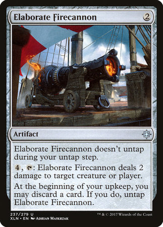 Elaborate Firecannon [Ixalan] | Rook's Games and More