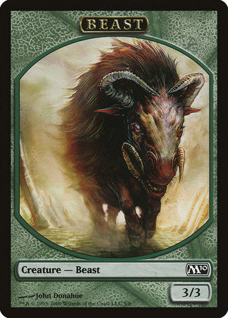 Beast Token [Magic 2010 Tokens] | Rook's Games and More