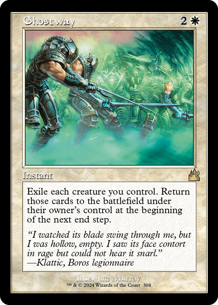 Ghostway (Retro Frame) [Ravnica Remastered] | Rook's Games and More