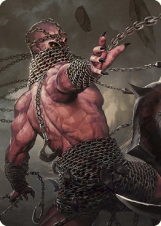 Chain Devil Art Card [Commander Legends: Battle for Baldur's Gate Art Series] | Rook's Games and More