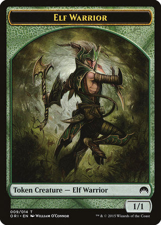 Elf Warrior Token [Magic Origins Tokens] | Rook's Games and More