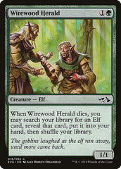 Wirewood Herald (Elves vs. Goblins) [Duel Decks Anthology]