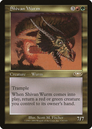 Shivan Wurm [Planeshift] | Rook's Games and More