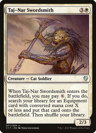 Taj-Nar Swordsmith [Commander 2017] | Rook's Games and More