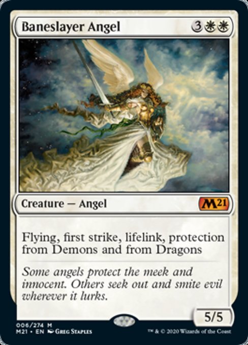 Baneslayer Angel [Core Set 2021] | Rook's Games and More