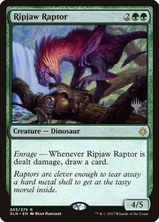 Ripjaw Raptor [Ixalan Promos] | Rook's Games and More