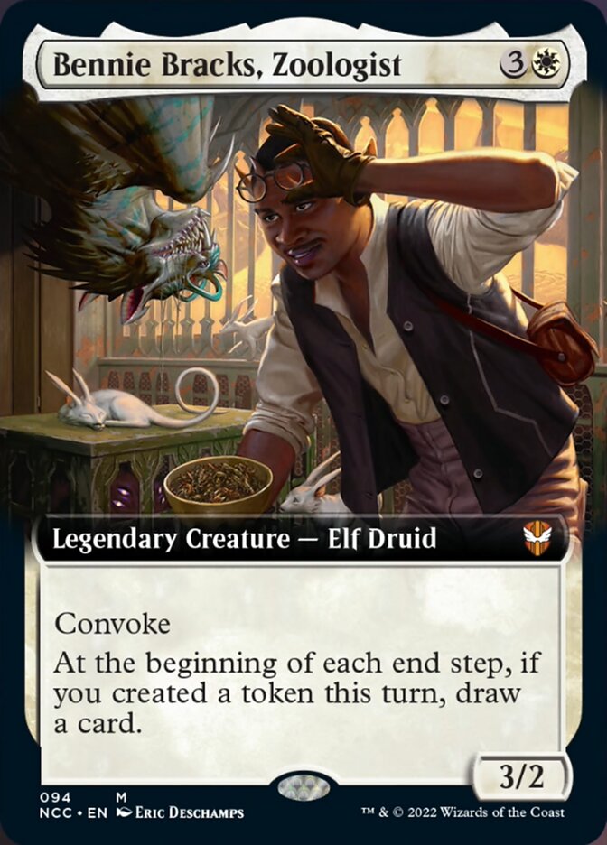 Bennie Bracks, Zoologist (Extended Art) [Streets of New Capenna Commander] | Rook's Games and More