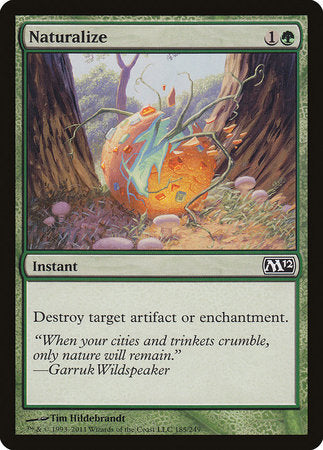 Naturalize [Magic 2012] | Rook's Games and More