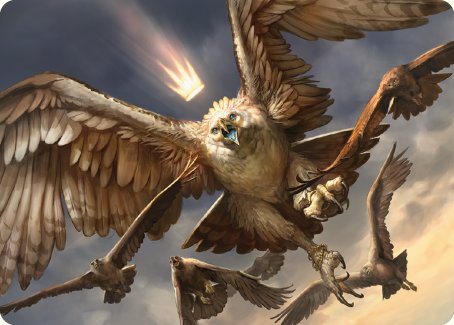 Gwaihir, Greatest of the Eagles Art Card [The Lord of the Rings: Tales of Middle-earth Art Series] | Rook's Games and More