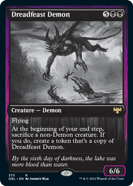 Dreadfeast Demon [Innistrad: Double Feature] | Rook's Games and More