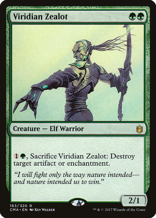 Viridian Zealot [Commander Anthology] | Rook's Games and More