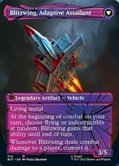 Blitzwing, Cruel Tormentor // Blitzwing, Adaptive Assailant (Shattered Glass) [Universes Beyond: Transformers] | Rook's Games and More