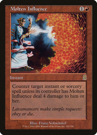 Molten Influence [Odyssey] | Rook's Games and More
