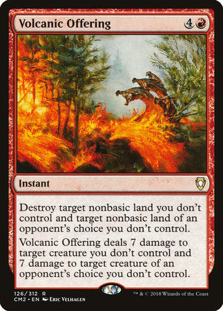 Volcanic Offering [Commander Anthology Volume II] | Rook's Games and More
