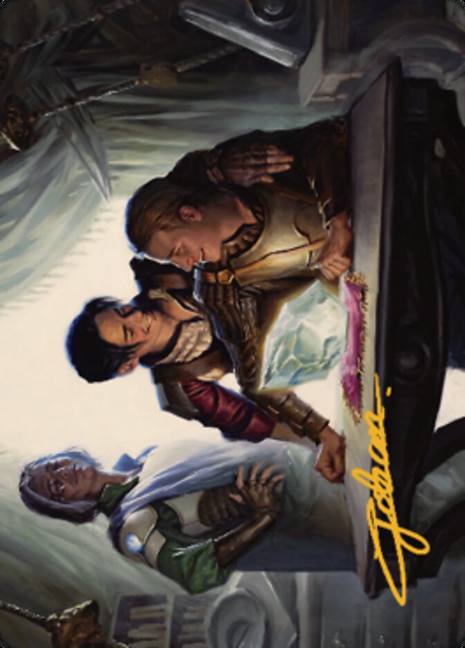 Tocasia's Welcome Art Card (Gold-Stamped Signature) [The Brothers' War Art Series] | Rook's Games and More