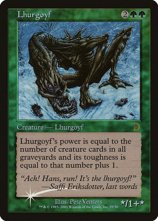 Lhurgoyf [Deckmasters] | Rook's Games and More