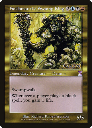Sol'kanar the Swamp King [Time Spiral Timeshifted] | Rook's Games and More