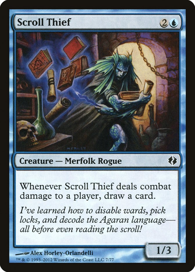Scroll Thief [Duel Decks: Venser vs. Koth] | Rook's Games and More