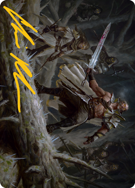 Tovolar, Dire Overlord 1 Art Card (Gold-Stamped Signature) [Innistrad: Midnight Hunt Art Series] | Rook's Games and More
