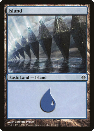 Island (233) [Rise of the Eldrazi] | Rook's Games and More