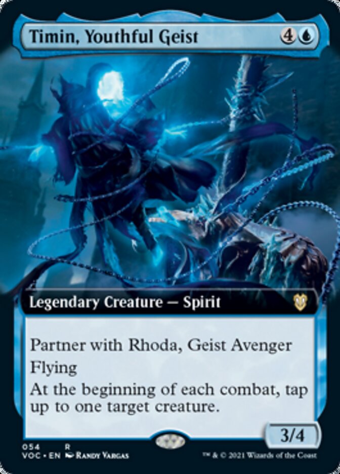 Timin, Youthful Geist (Extended) [Innistrad: Crimson Vow Commander] | Rook's Games and More