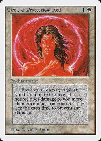Circle of Protection: Red [Unlimited Edition] | Rook's Games and More