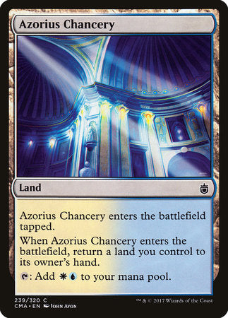 Azorius Chancery [Commander Anthology] | Rook's Games and More