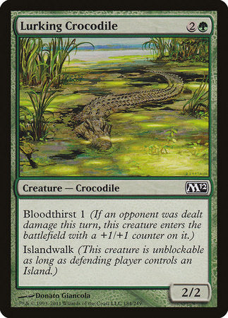 Lurking Crocodile [Magic 2012] | Rook's Games and More