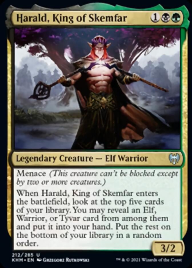 Harald, King of Skemfar [Kaldheim] | Rook's Games and More