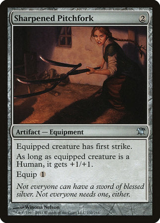 Sharpened Pitchfork [Innistrad] | Rook's Games and More