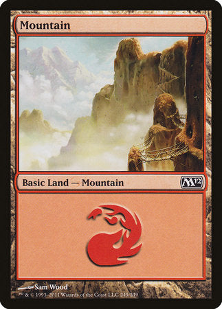 Mountain (245) [Magic 2012] | Rook's Games and More
