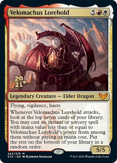 Velomachus Lorehold [Strixhaven: School of Mages Prerelease Promos] | Rook's Games and More