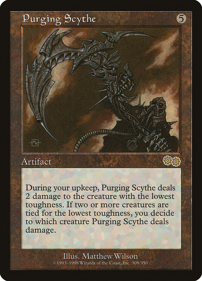 Purging Scythe [Urza's Saga] | Rook's Games and More