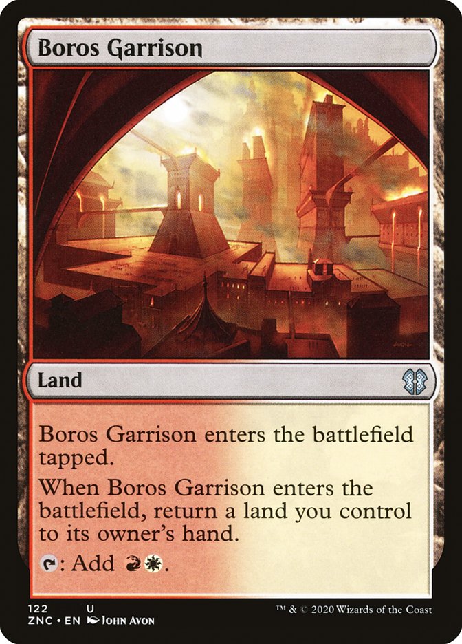 Boros Garrison [Zendikar Rising Commander] | Rook's Games and More