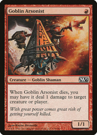 Goblin Arsonist [Magic 2013] | Rook's Games and More