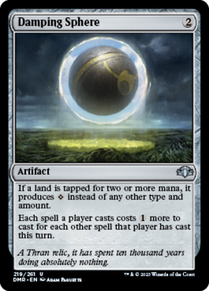 Damping Sphere [Dominaria Remastered] | Rook's Games and More