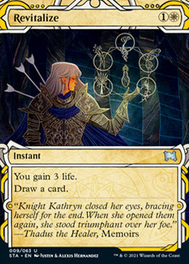 Revitalize (Etched Foil) [Strixhaven Mystical Archive] | Rook's Games and More