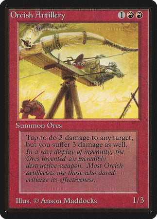 Orcish Artillery [Limited Edition Beta] | Rook's Games and More