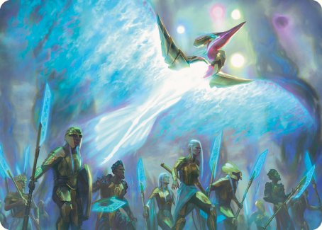 Otharri, Suns' Glory Art Card [Phyrexia: All Will Be One Art Series] | Rook's Games and More