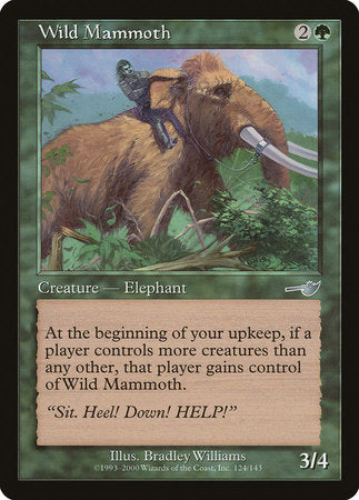 Wild Mammoth [Nemesis] | Rook's Games and More