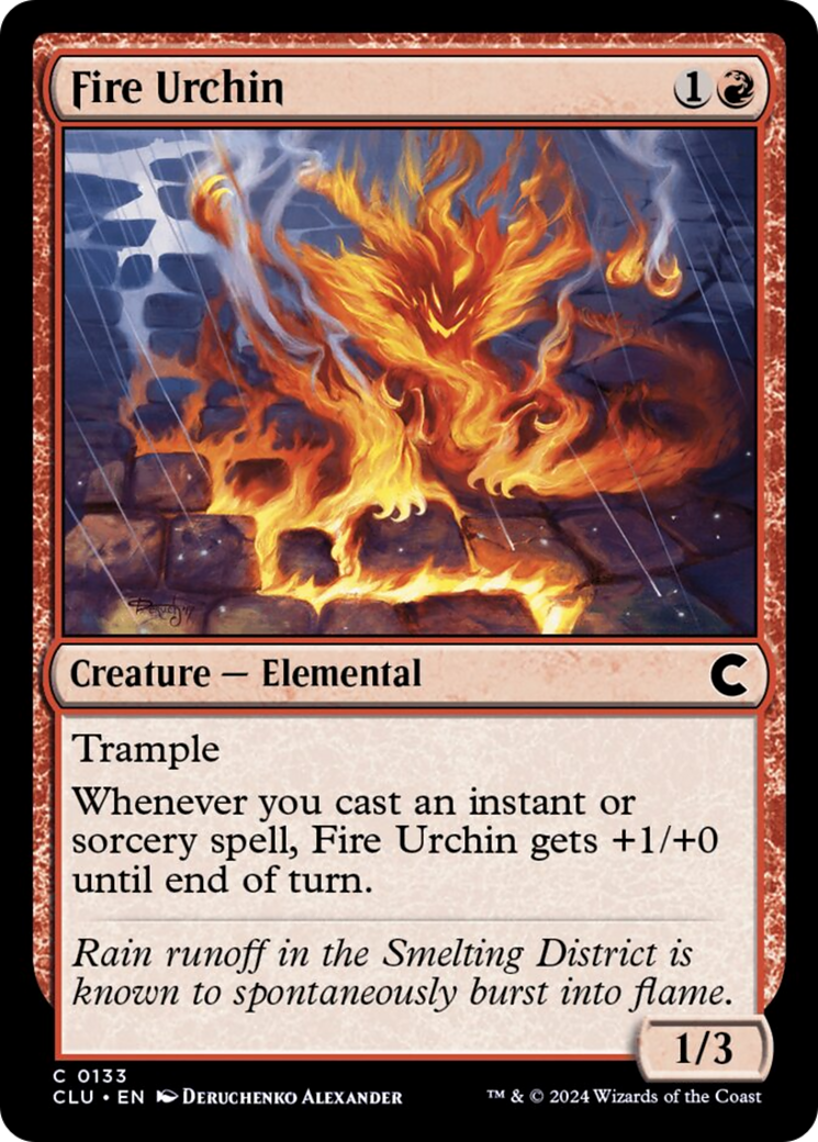Fire Urchin [Ravnica: Clue Edition] | Rook's Games and More