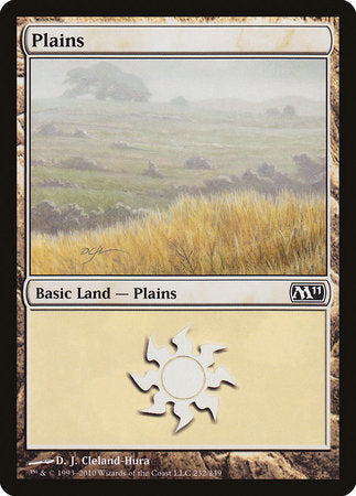 Plains (232) [Magic 2011] | Rook's Games and More