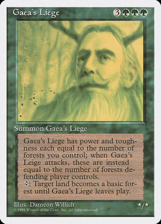 Gaea's Liege [Fourth Edition] | Rook's Games and More